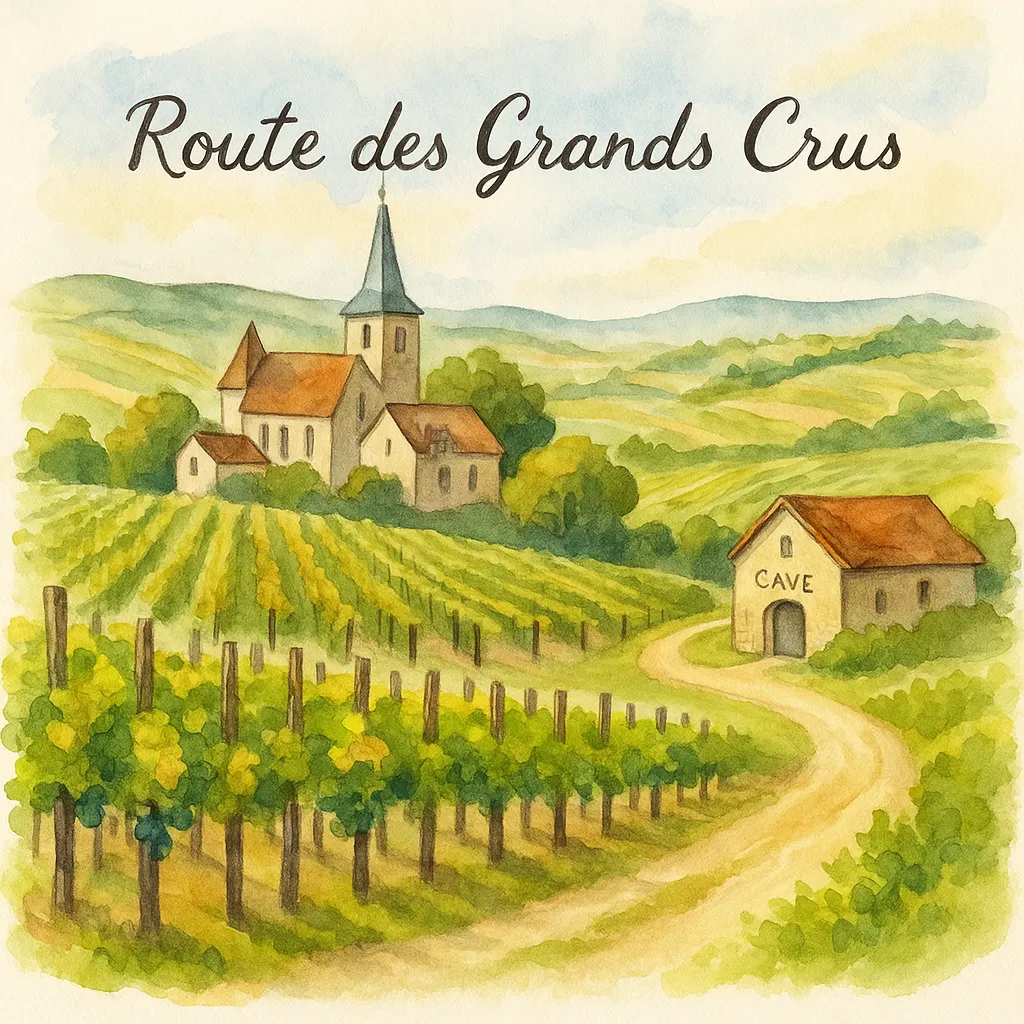 Route des vins bourgogne : Route des grands crus