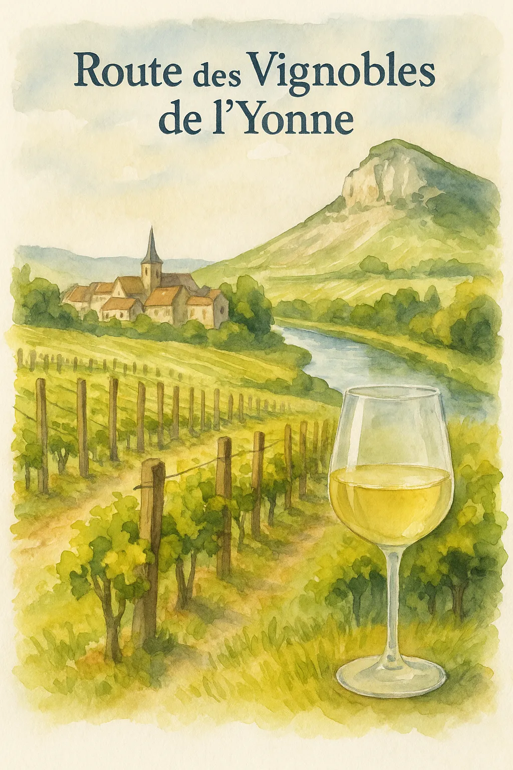 Route des vins d e Bourgogne : Route du Vignoble de l'Yonne