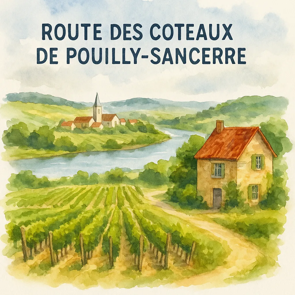 Route des vins bourgogne : route pouilly sancerre