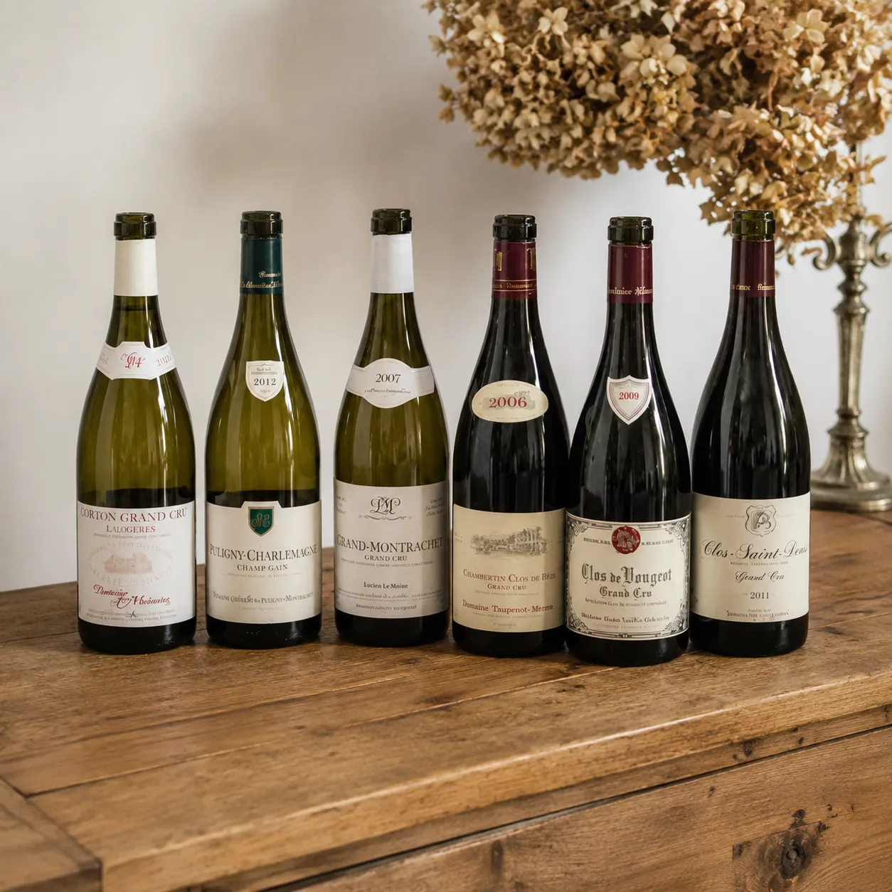 photos bouteilles vins bourgogne